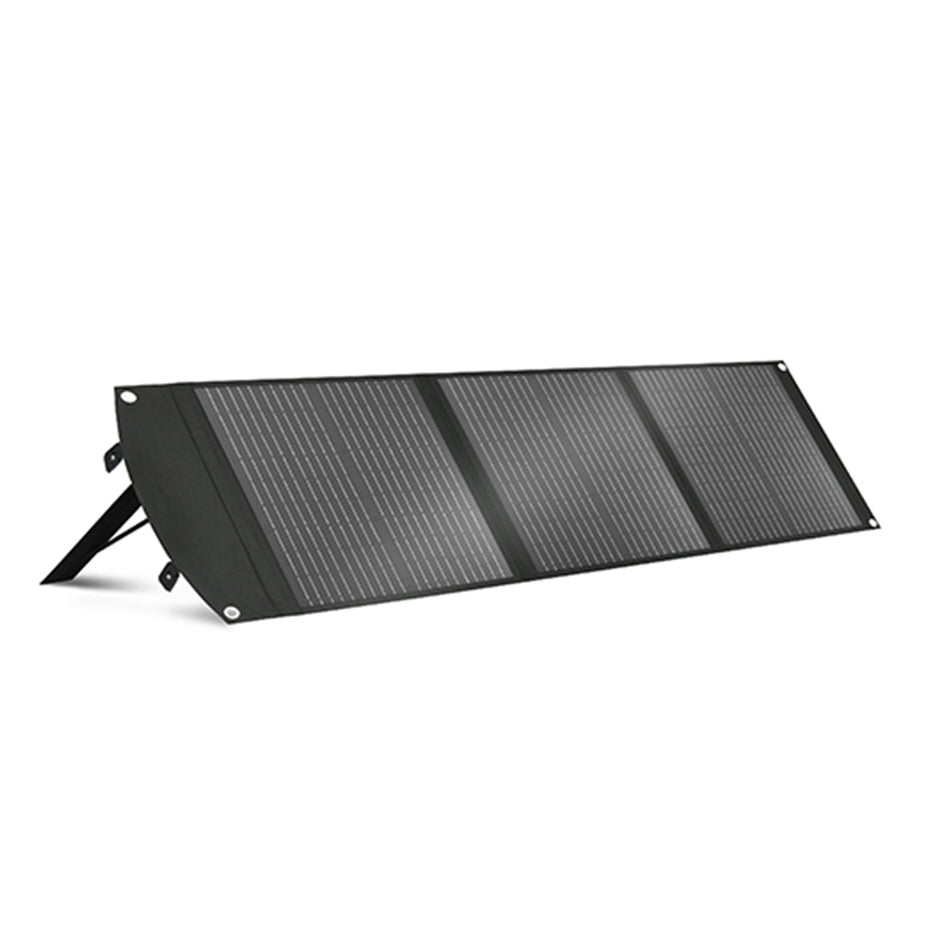 KUAX Faltbares Solarpanel 100W - Solar Ladegerät mit 100W Schuko, 45W Typ-C, 24W Typ-A, IP54 Wasserdicht, PD QC3.0 Tragebare Solaranlage für Outdoor Garten Balkon Wohnwagen Camping